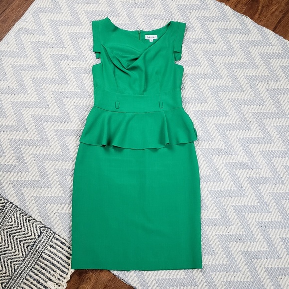 Shelby & Palmer Dresses & Skirts - Shelby & Palmer Retro Peplum Midi Dress